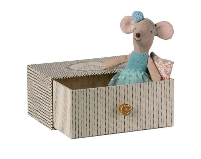 Maileg Dance  Mouse Little Sister in Matchbox