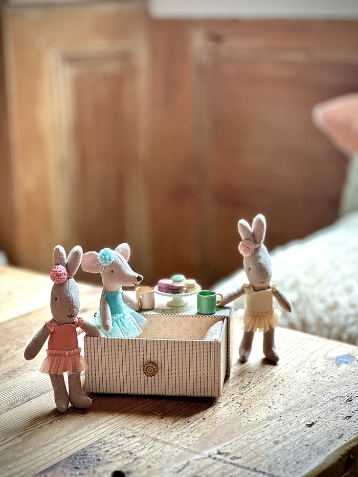 Maileg Dance  Mouse Little Sister in Matchbox