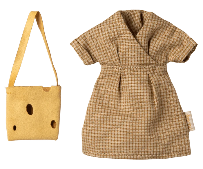 Maileg Dress & Bag for Mum Mouse: Petit Couture