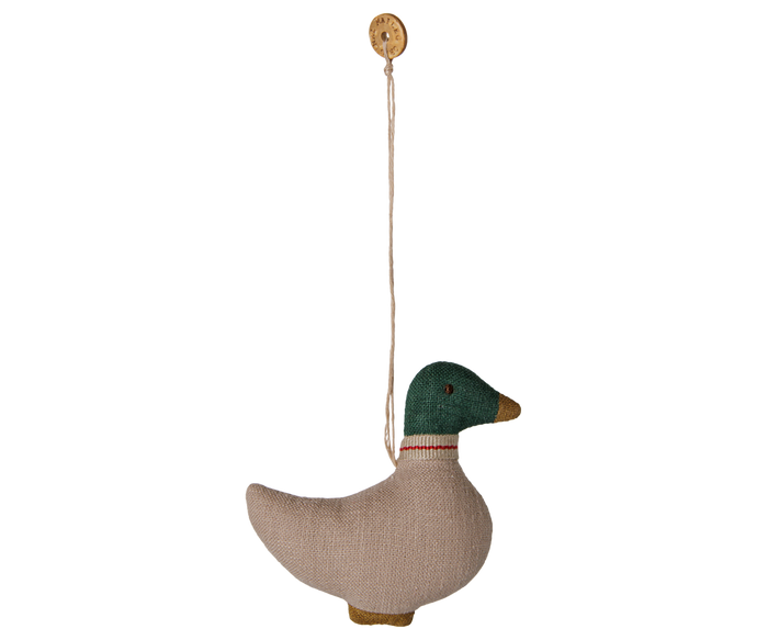 Maileg Duck Fabric Hanging Ornament  FW26: NEW ARRIVAL