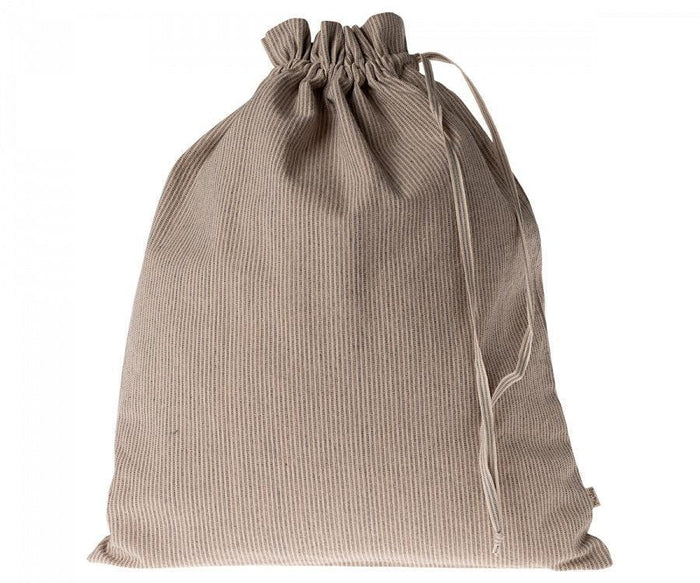 Maileg Fabric Bag Stripes Blue/Sand 2024 Preorder Only - Ruby & Grace