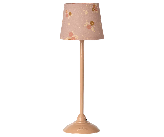 Maileg Floor Lamp Miniature- Dark Powder For Bunnies and Teddies SS26: NEW ARRIVAL