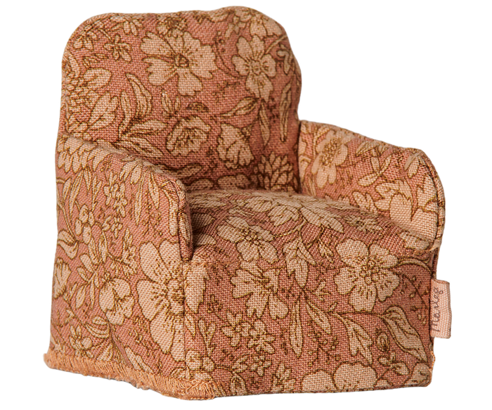 Maileg Folding Chair, Mouse - Flower FW26: NEW ARRIVAL