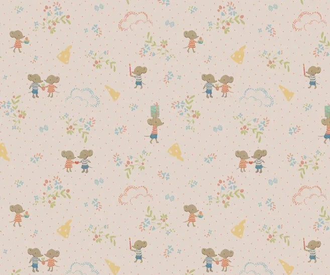 Maileg Gift Wrap 10 M Roll Have a Mice Day SS26: NEW ARRIVAL