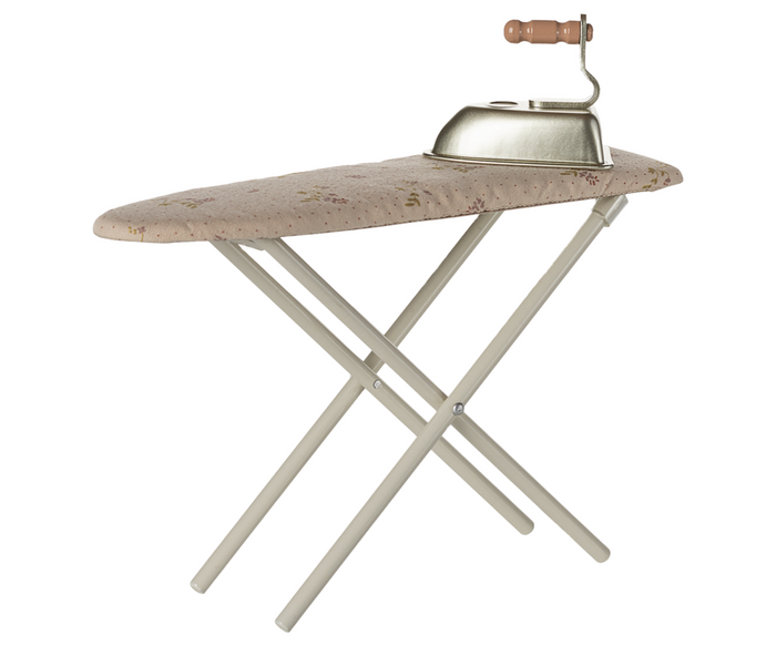 Maileg Ironing Board Bunny & Teddy Size Off White