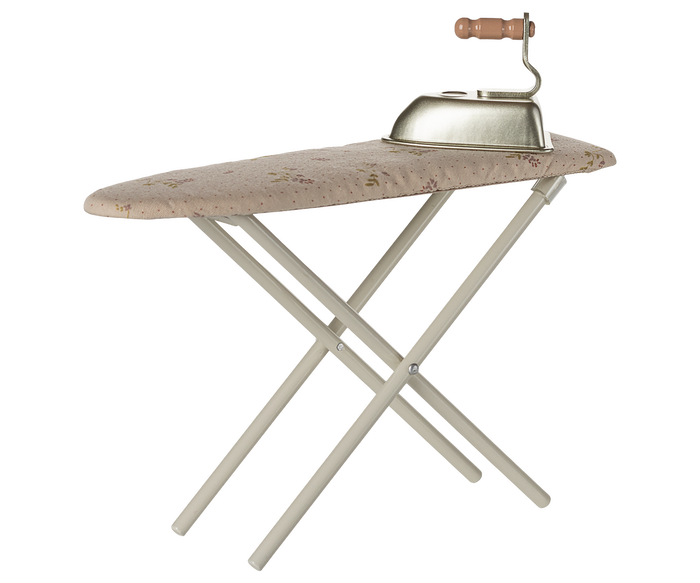 Maileg Ironing Board Bunny & Teddy Size Off White