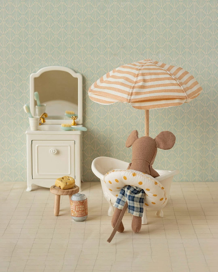 Maileg Little Brother Mouse Beach Mouse With Float: LAST CHANCE