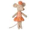 Maileg Little Sister Mouse Ballerina Dance Collection Apricot FW26:PREORDER ONLY DUE OCT