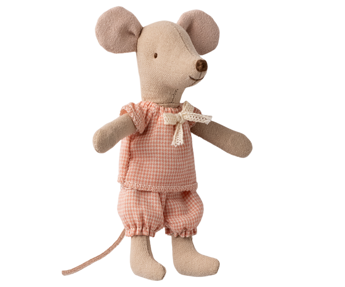 Maileg Little Sister Mouse in Matchbox with Magnets FW25: BACK IN STOCK