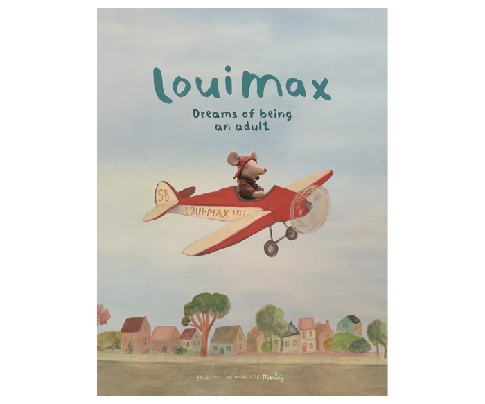 Maileg LouiMax Poster Aeroplane