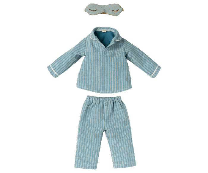 Maileg Maxi Mouse in Pj's Spring Summer 22 Expected June PREORDER NOW.