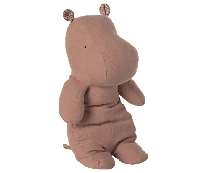 Maileg Medium Hippo Old Rose - Ruby & Grace