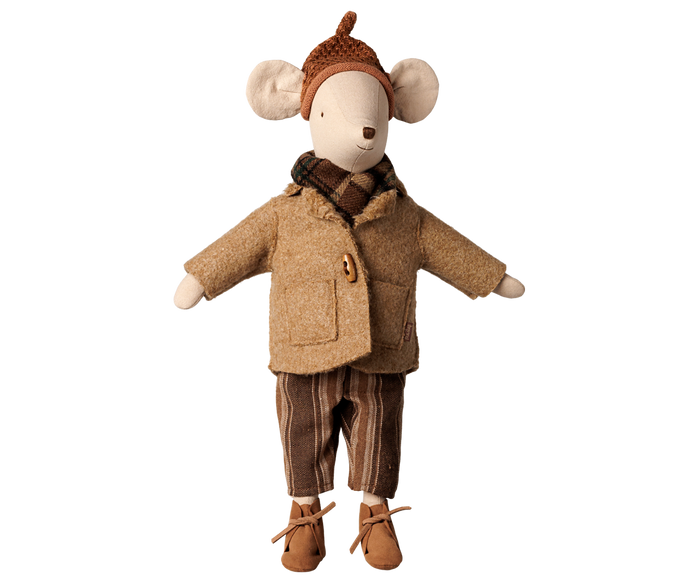 Maileg Medium Mouse Jacket and Scarf FW26 PREORDER ONLY DUE NOV