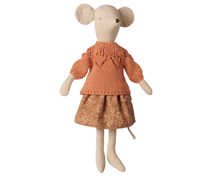 Maileg Medium Mouse Skirt and Sweater FW26 PREORDER ONLY DUE NOV