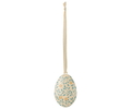 Maileg Metal Easter Ornament Branches Mint with Cream Ribbon