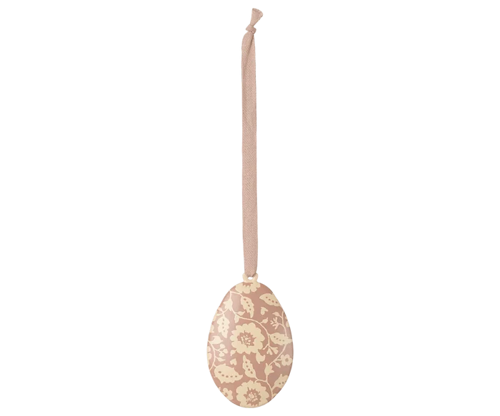 Maileg Metal Easter Ornament Flowers Dark Powder