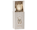 Maileg Metal Teddy Ornament Blue Bow: RETIRED LAST CHANCE