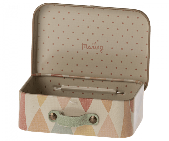 Maileg Decorative Suitcase Tins Harlequin 2024 Preorder Only - Ruby & Grace