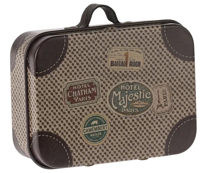 Maileg Micro Suitcase Tin Off White