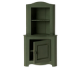 Maileg Miniature Corner Cabinet Dark Green: For Bunnies and Teddy Family