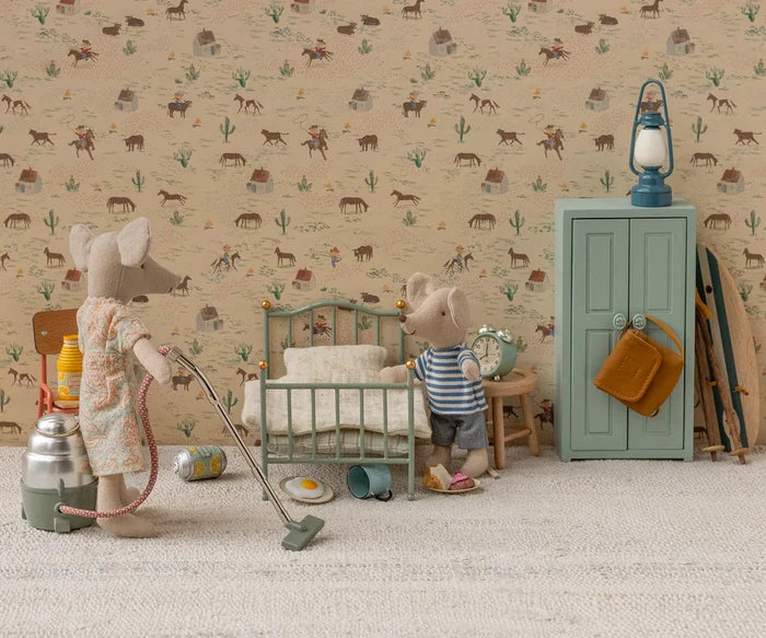 Maileg Mint Bed Mouse Size