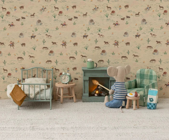 Maileg Mint Bed Mouse Size