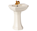 Maileg Mouse Pedestal Sink Perfect For Suitcasa White: BACK IN STOCK