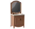 Maileg  Mouse Sink Dresser with Mirror Dark Powder: BACK IN STOCK