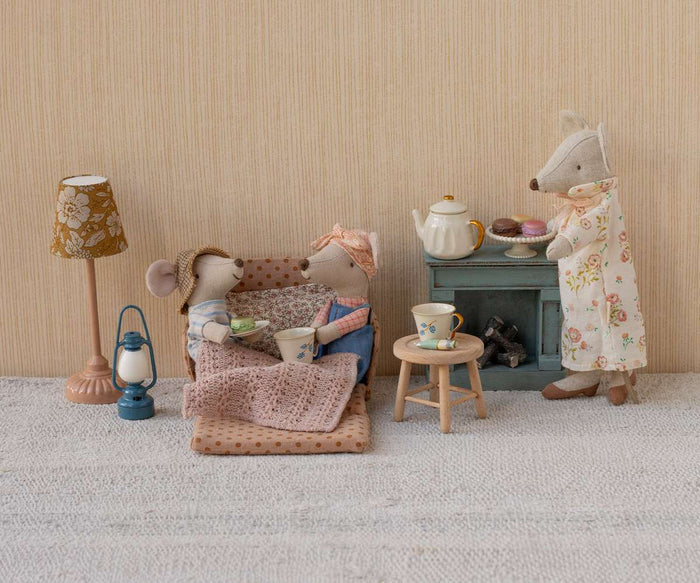 Maileg Mouse Sofabed Dots: BACK IN STOCK
