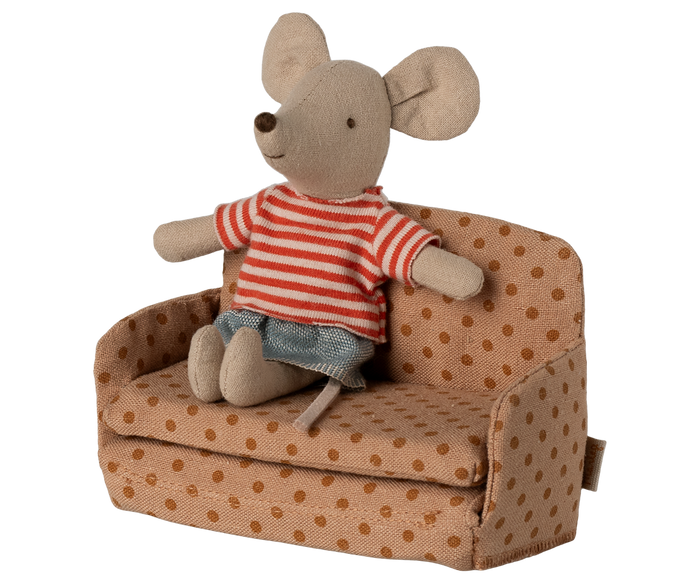 Maileg Mouse Sofabed Dots: BACK IN STOCK