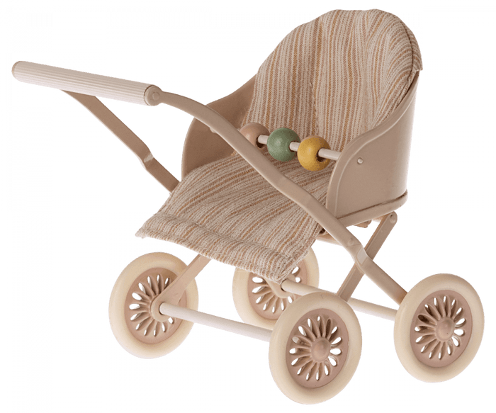 Maileg Mouse Stroller Rose BACK IN STOCK - Ruby & Grace