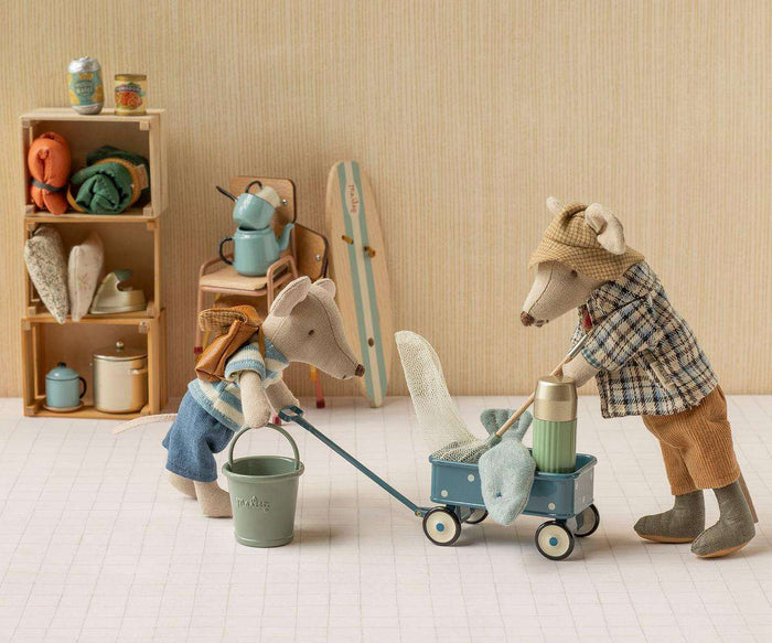 Maileg Mouse Wagon Blue FW26 PREORDER ONLY DUE OCT