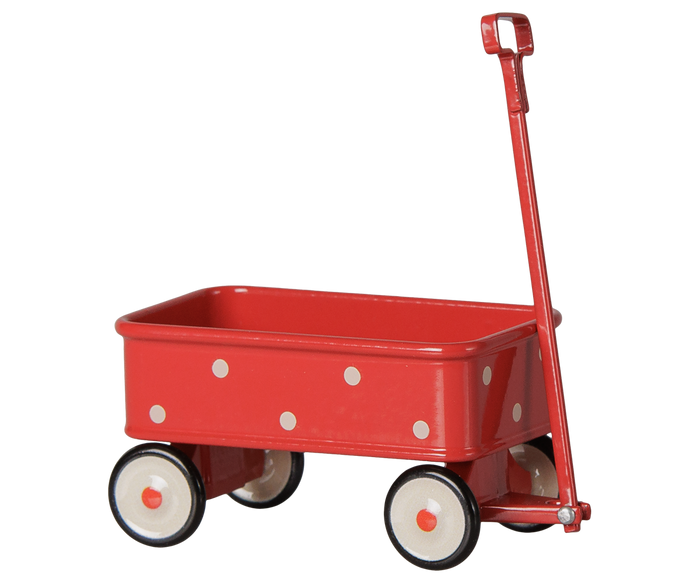 Maileg Mouse Wagon Red FW26: PREORDER ONLY DUE OCT