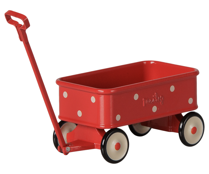 Maileg Mouse Wagon Red FW26: PREORDER ONLY DUE OCT