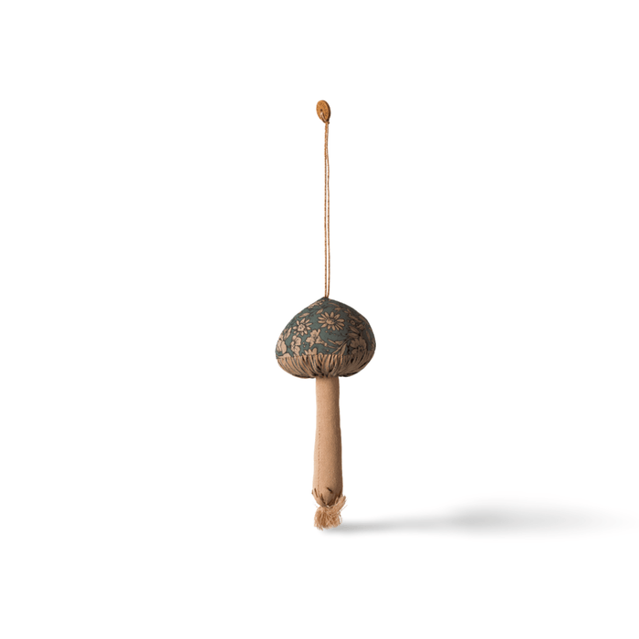 Maileg Mushroom Ornament Blossom Green