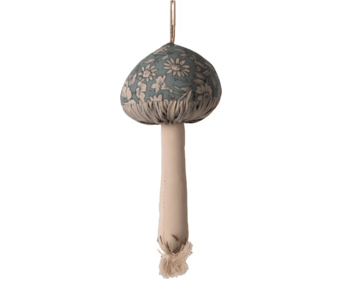 Maileg Mushroom Ornament Blossom Green