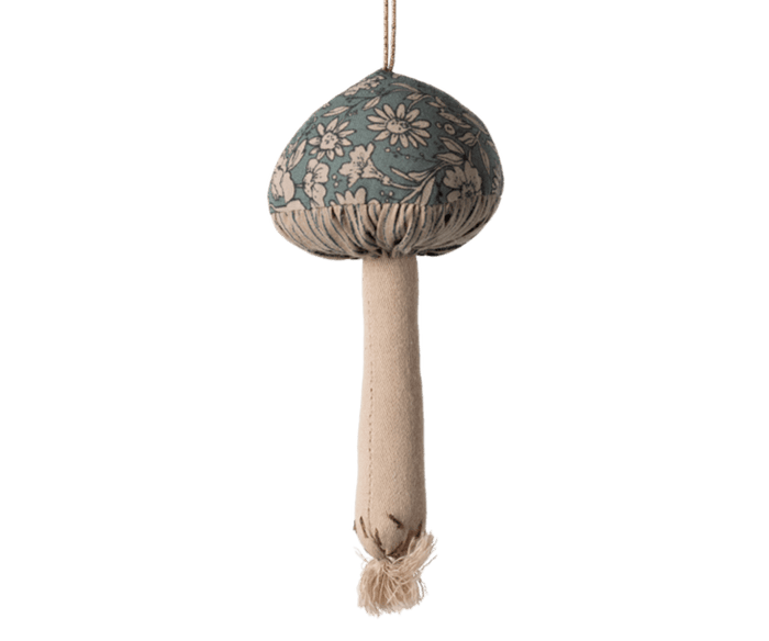 Maileg Mushroom Ornament Blossom Green