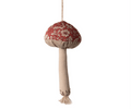 Maileg Mushroom Ornament Blossom Red