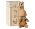 Maileg My First Bunny: Plush Light Blue: LAST CHANCE