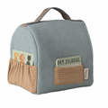 Maileg Pet Carrier Dusty Blue