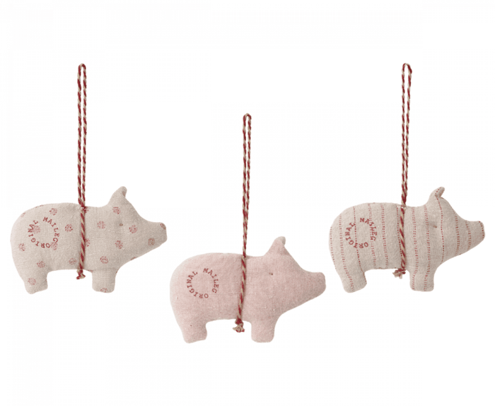 Maileg Pig Ornament Asstd - Ruby & Grace