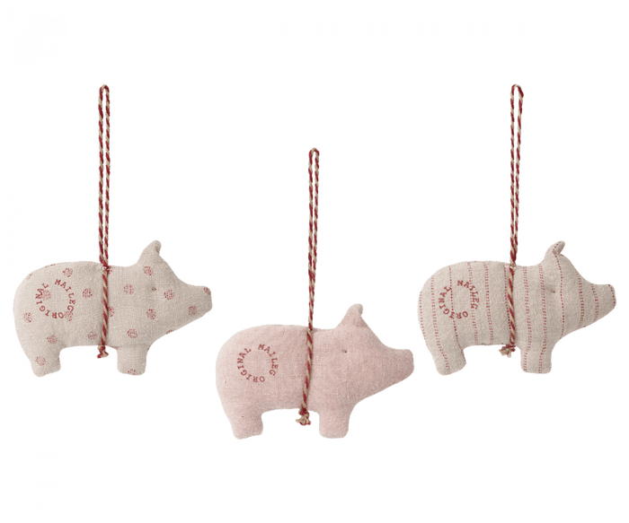 Maileg Pig Ornament Asstd - Ruby & Grace