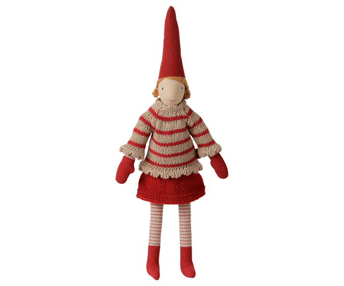 Maileg Pixy Size 2 Girl Knitted Jumper: NEW ARRIVAL