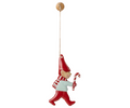 Maileg  Pixy with Candy Cane Ornament Hanging Christmas Decoration FW25  NEW ARRIVAL