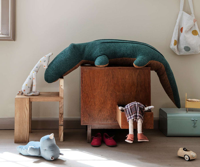 Maileg Plush Giant Crocodile FW26: PREORDER ONLY DUE NOV