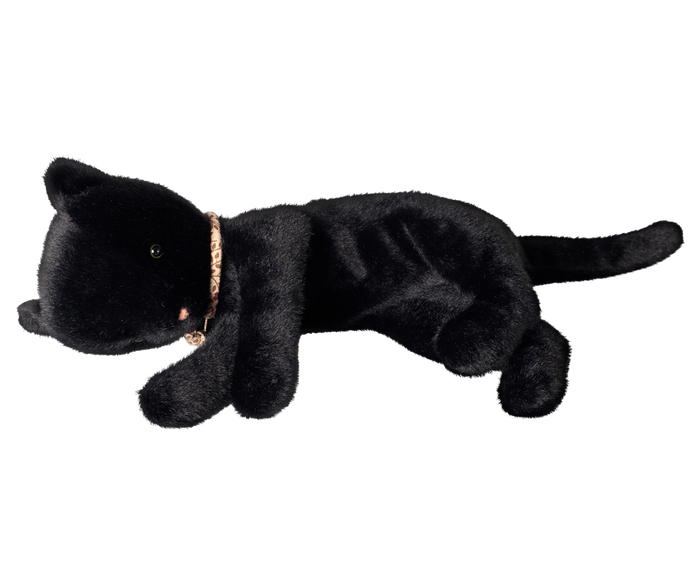 Maileg Plush Kitten Medium Black FW26: PREORDER DUE NOV