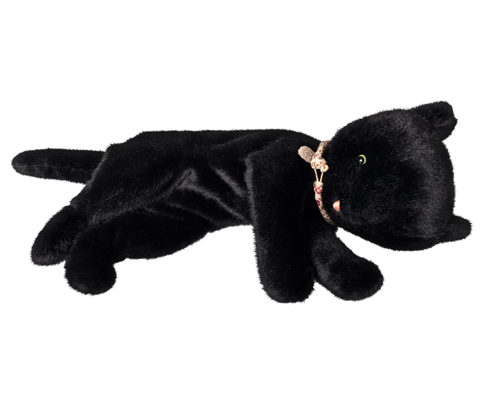 Maileg Plush Kitten Medium Black FW26: PREORDER DUE NOV