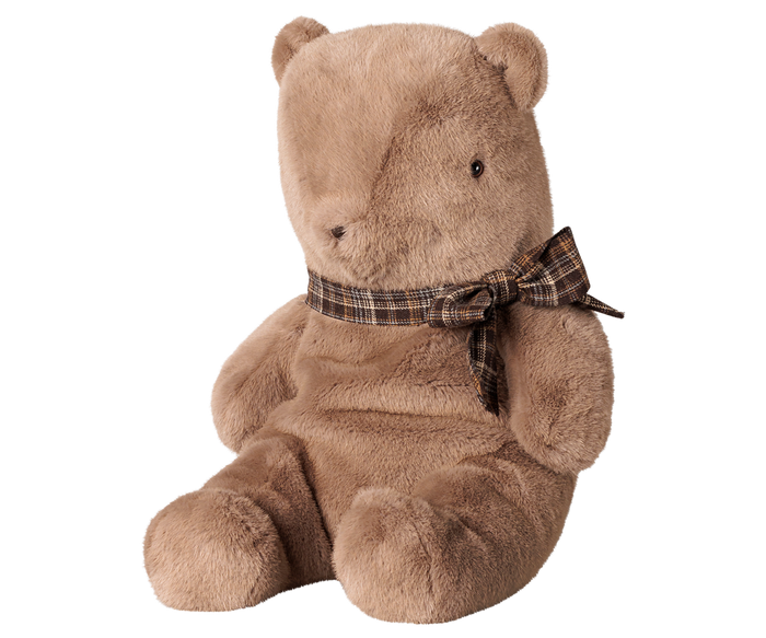 Maileg Plush Teddy Large Dark Mushroom: PREORDER ONLY DUE OCT