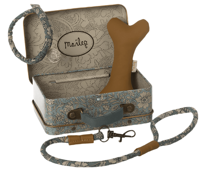 Maileg Puppy Dog Accessory Set Blue: RETIRED STYLE
