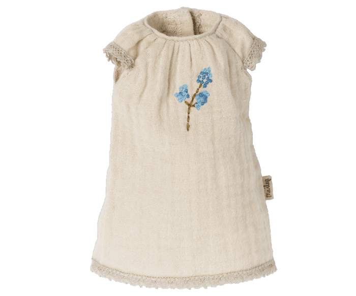 Maileg Rabbit/ Bunny Floral Embroidery Dress Size 2 Spring Summer 22  Expected May PREORDER NOW.